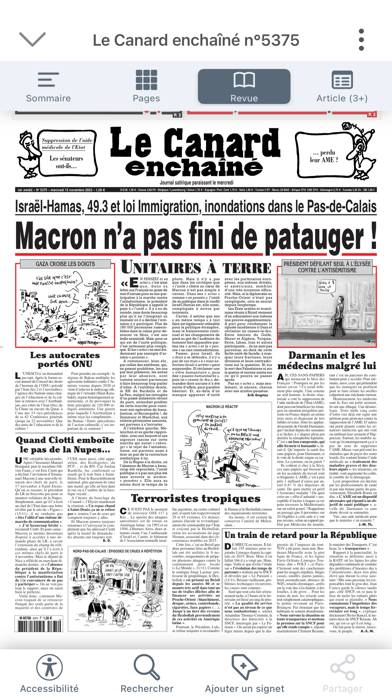 Le Canard enchainé App screenshot