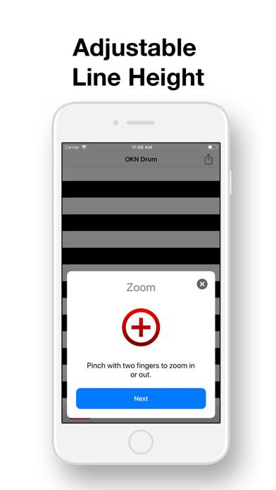 OKNDrum: Optokinetic Drum App-Screenshot #5