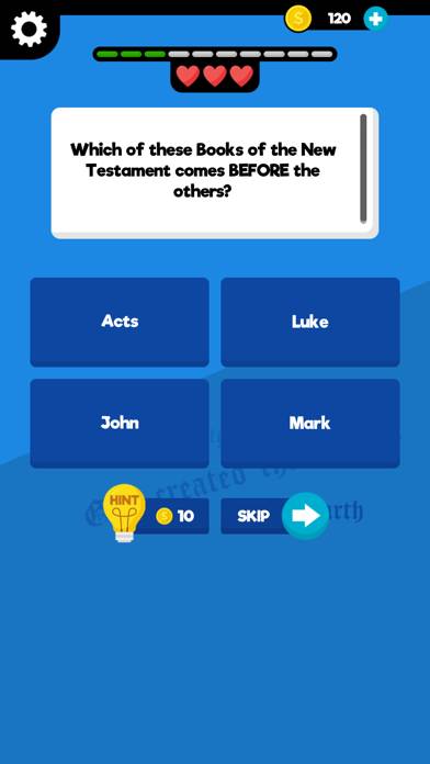 Bible: Quiz Game Capture d'écran de l'application #5