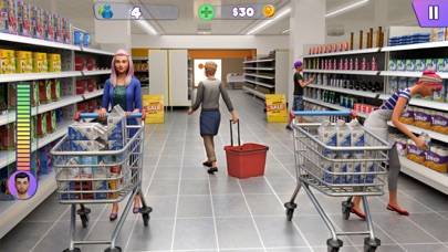 Supermarket Shopping Games 3D Schermata dell'app #1