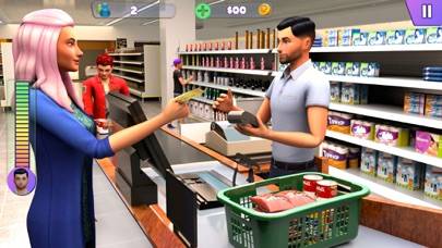 Supermarket Shopping Games 3D Скриншот приложения #2