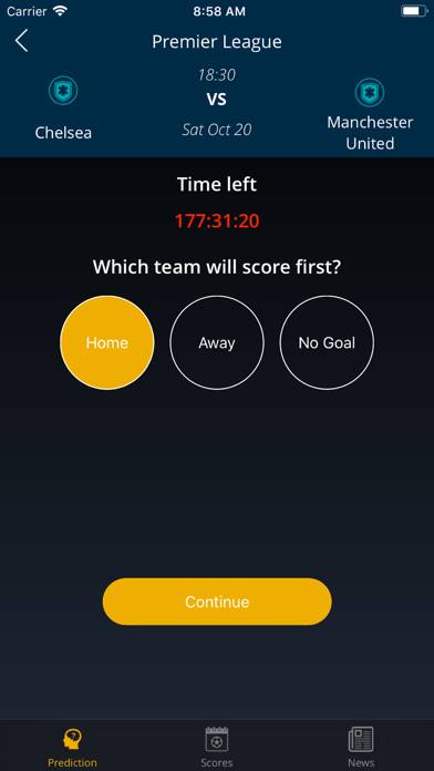 Predict Score Schermata dell'app #6