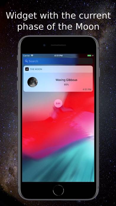 Moon Phase Calendar & Compass App-Screenshot