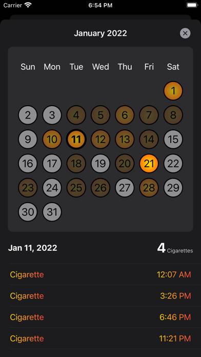 Cigarette Book App-Screenshot #6