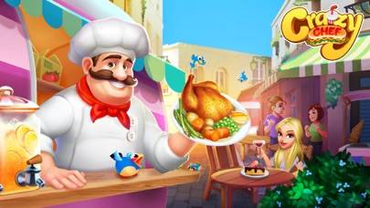 Crazy Chef Cooking Game captura de pantalla