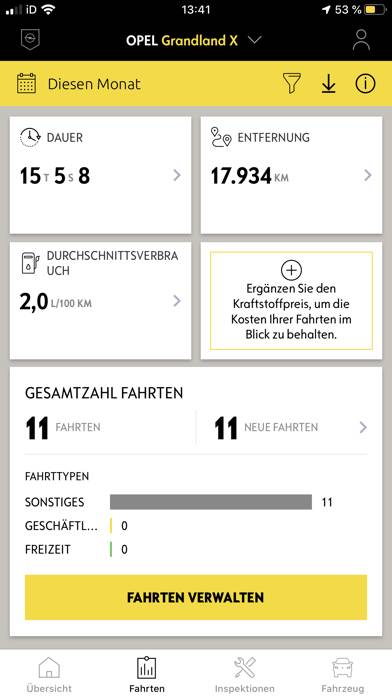 MyOpel App-Screenshot #3