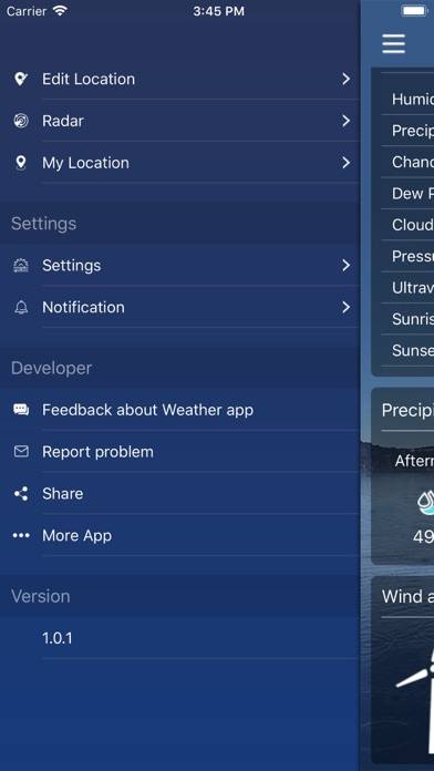 Weather : Weather forecast Pro Schermata dell'app #4