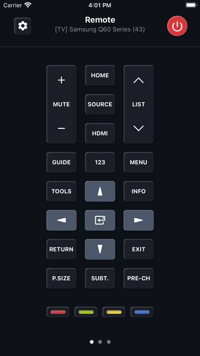 Universal TV Remote · Скриншот приложения #2
