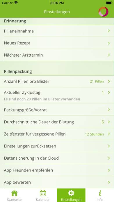 Pillenalarm plus DE App-Screenshot #5