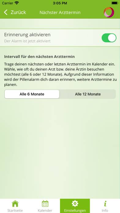 Pillenalarm plus DE App-Screenshot #6