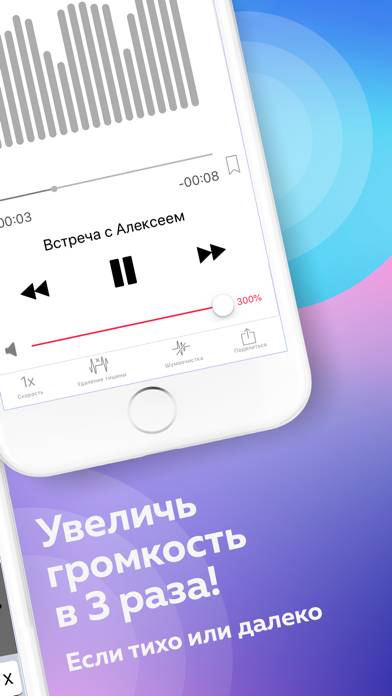 Voice Recorder Lily Скриншот приложения #4