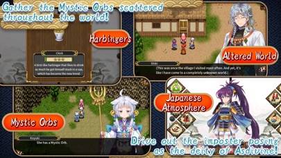 RPG Asdivine Kamura schermata del gioco