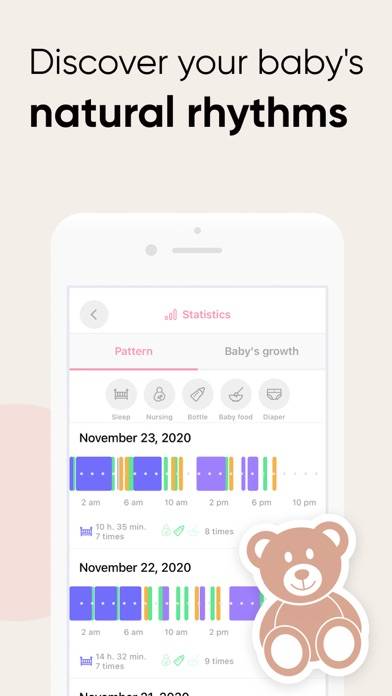 Newborn Tracker Captura de pantalla de la aplicación #3