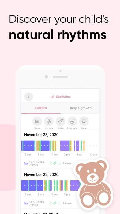 Newborn Tracker Captura de pantalla de la aplicación #6