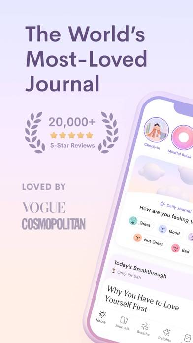 Jour: Daily Self-Care Journal App screenshot #1