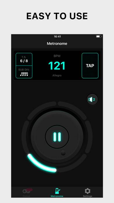 Metronome Pro App screenshot #3