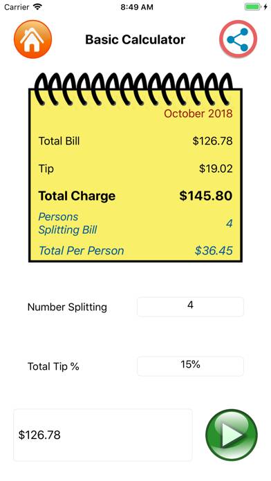 Worldwide Tipping Guide App screenshot