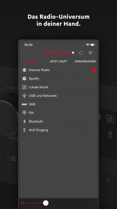 Teufel Remote App-Screenshot