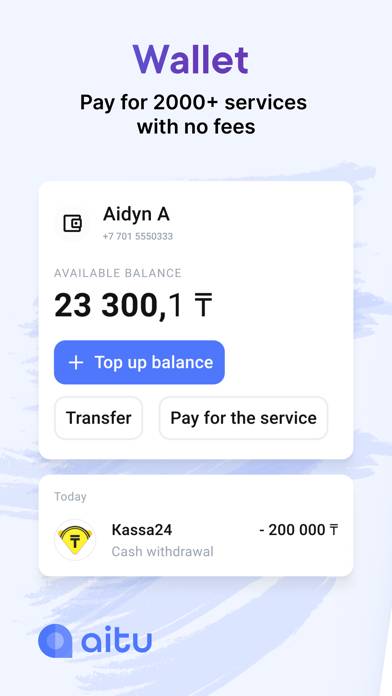 Aitu Superapp Скриншот приложения #2