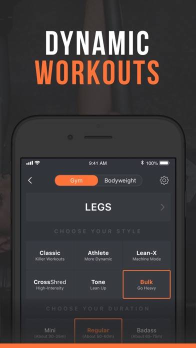 SHRED: Gym Workout Planner App screenshot #4