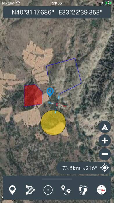 Mgrs & Utm Map Schermata dell'app #1