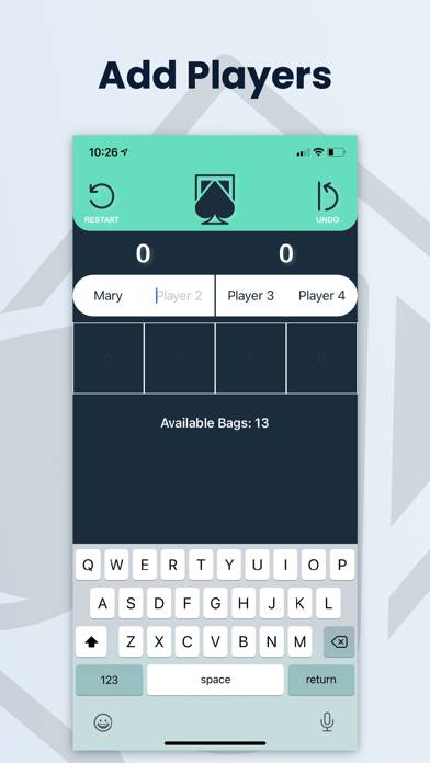 Spades Score (RN) App screenshot #4