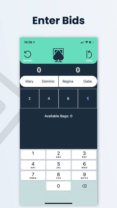 Spades Score (RN) App screenshot #5