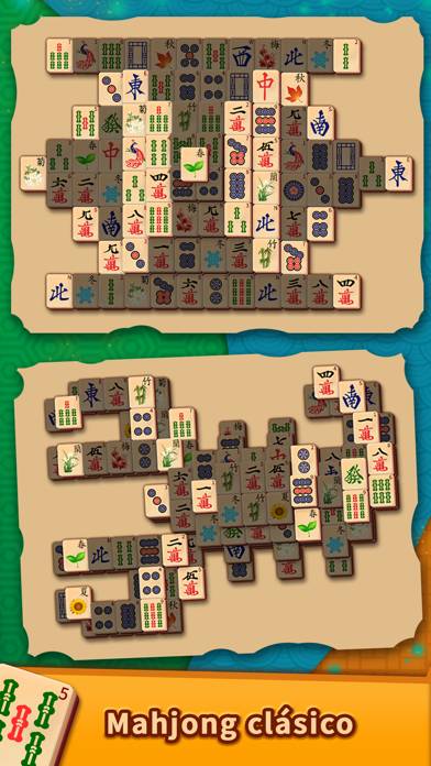 Mahjong Solitaire Puzzles Скриншот приложения #1