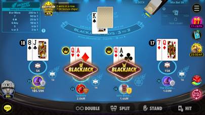 House of Blackjack 21 App screenshot #1