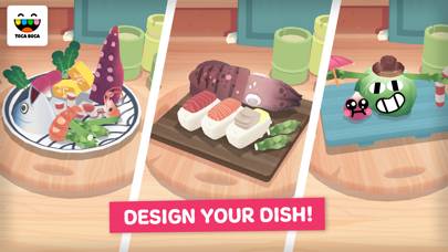 Toca Kitchen Sushi Captura de pantalla de la aplicación #4