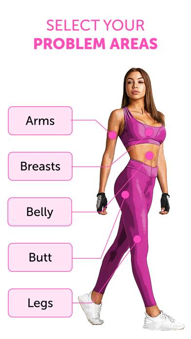 FitHer: Workout for Women Captura de pantalla de la aplicación #2