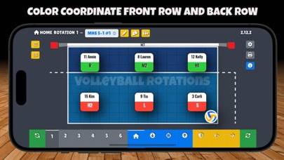 Volleyball Rotations Captura de pantalla de la aplicación #3