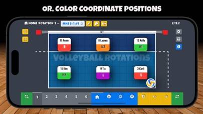 Volleyball Rotations Captura de pantalla de la aplicación #4