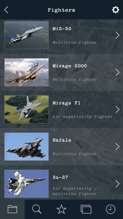 Modern Military Aircraft App screenshot #2