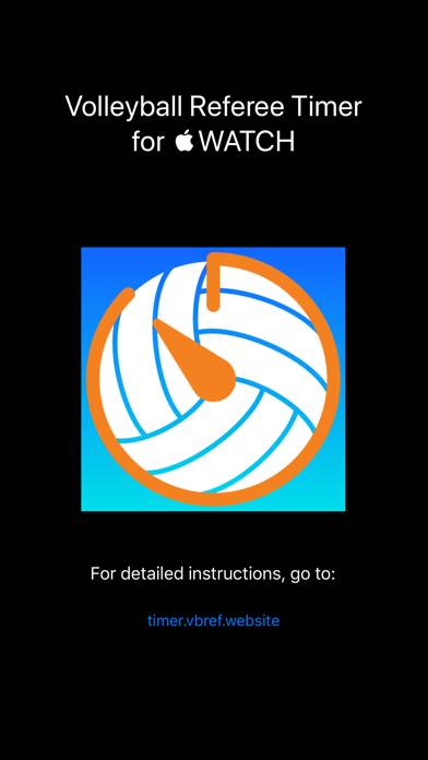 Volleyball Referee Timer App screenshot #1