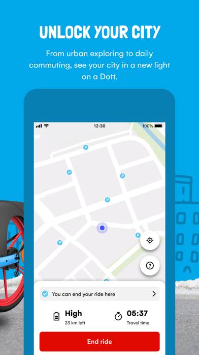 Dott – Unlock your city Captura de pantalla de la aplicación #6