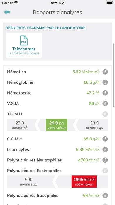 Biogroup Pro Capture d'écran de l'application