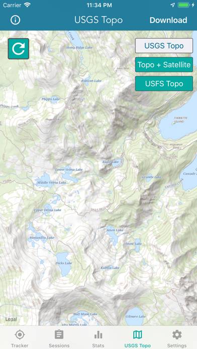 Topographic Maps & Trails App screenshot #2