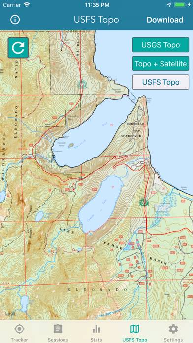 Topographic Maps & Trails App screenshot #4