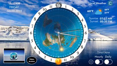 Flat Earth Sun, Moon & Zodiac Captura de pantalla de la aplicación #5