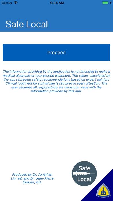 SafeLocal Captura de pantalla de la aplicación #1