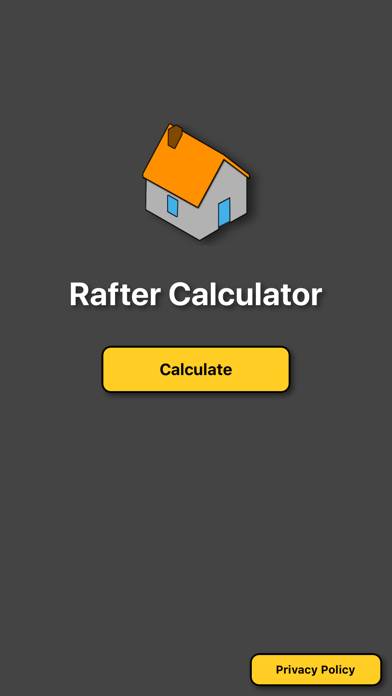 Rafter & roof pitch calculator Capture d'écran de l'application #2