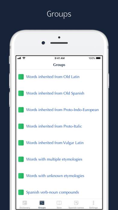 Spanish Etymology and Origins App screenshot #5