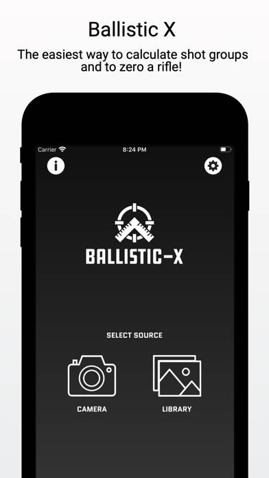 Ballistic X App skärmdump #1