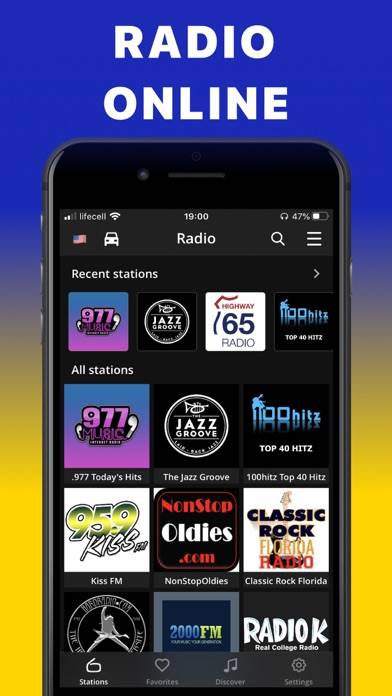 FM Radio Tuner live Player app screenshot