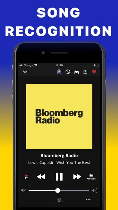 FM Radio Tuner live Player app App skärmdump #2
