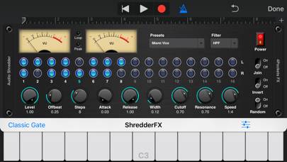 Audio Shredder AUv3 Plugin screenshot