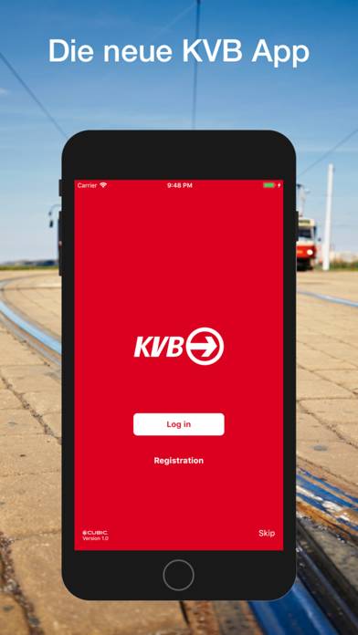 KVB-App App screenshot #1