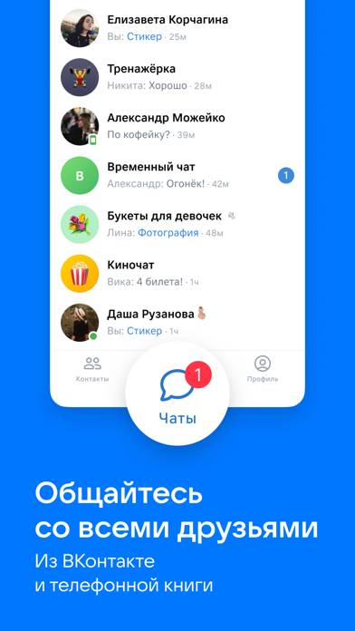 VK Messenger: Live chat, calls screenshot #1