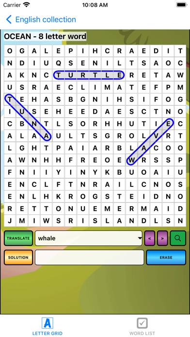 Word Search & Definition (DX) game screenshot